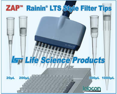 Picture for category Labcon Zap™ LTS Filter Tips