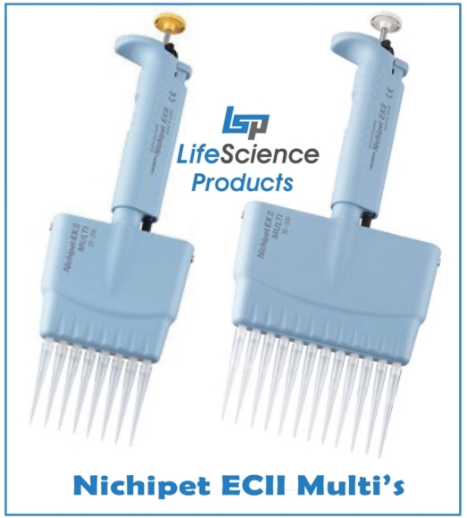 Picture of Nichiryo Multi-Channel Nichipet™ EX Ⅱ Multi Pipettors (Replaced with NEW & Improved Ergonomic Nichipet AIR models)