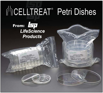 Picture of CellTreat Products - Sterile Disposable Polystyrene Petri Dishes