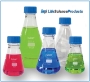 Picture of GLASS FLASKS - HYBEX™ Glass Erlenmeyer Flasks with GL45 ScrewCaps