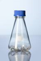 Picture of DURAN Baffled Flasks, Glass Erlenmeyer Flasks w/ GL45 ScrewCap, Baffled Bottom