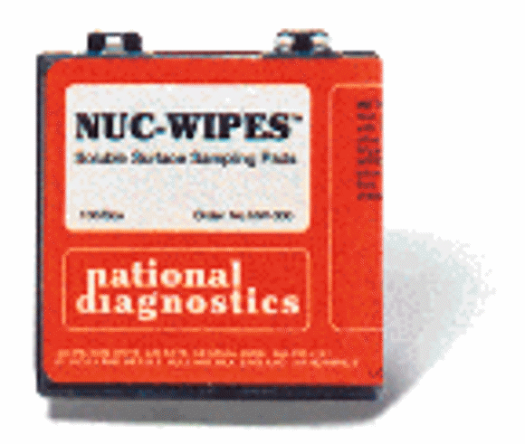 Picture of Nuc-Wipes, Environmental Disposable Wipe Pads, 100/pack