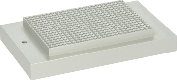 Picture of D12384 - 384 well PCR plate Anodized Aluminum Block