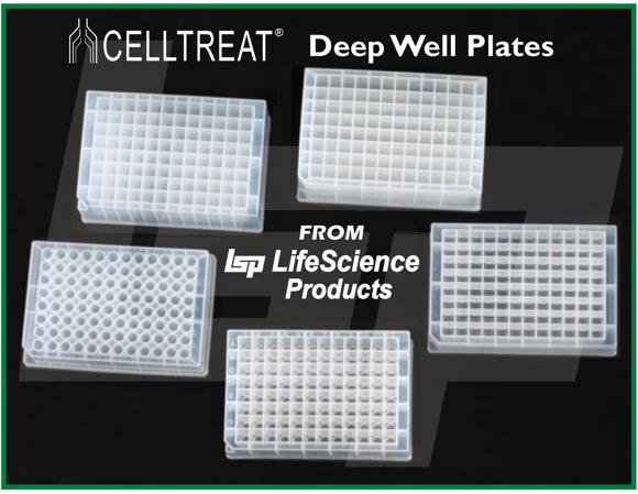 Picture of CellTreat- 96 Deep Well Storage Plates