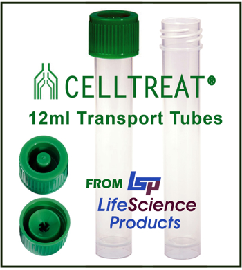 Picture for category Transport Tubes, 12ml size (use with Swab)