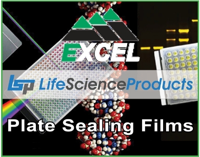 Excel Scientific Adhesive Sealing Films and Tapes for microplates