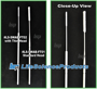 Picture of Sterile, Nasopharyngeal Swabs,  6" Lgth,  80mm Breakpoint - CHOOSE Standard OR Thin Flocked Nylon Heads