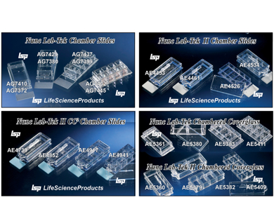 Picture for category Nunc Lab-Tek Chamber Slides, Coverglass, & Flasks on Slide