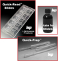 Picture of Quick-Read™ Precision Urinalysis Microscope Slides,  & Quick-Prep™ Urinalysis Kits