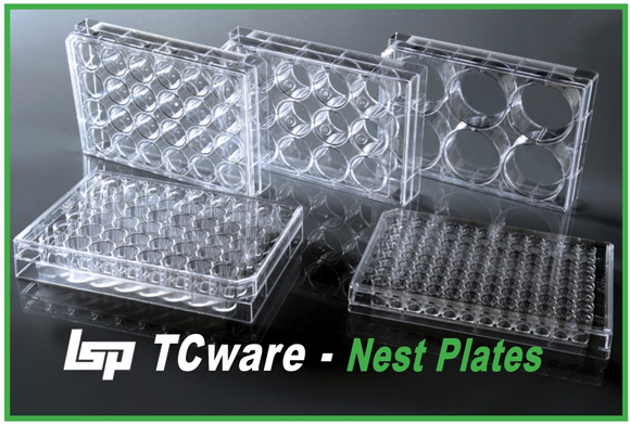 Picture of LSP's Sterile Premium TCware - 48-well Nest Tissue Culture Treated Plates, Individually Wrapped, 50/case