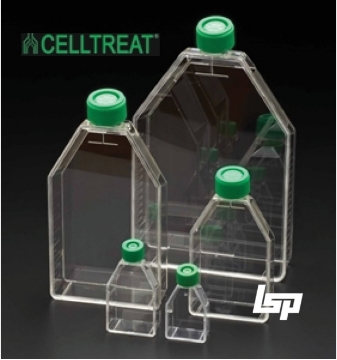 Picture of CellTreat, Tissue Culture Treated Flasks, with Vent Filter ScrewCap