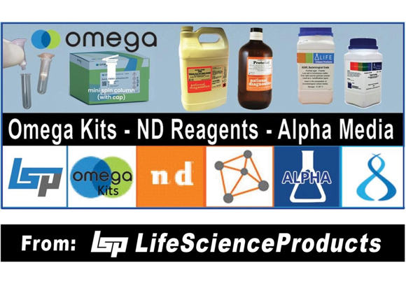 Picture of DNA/RNA Isolation Kits, TAQ Products, PCR Reagents, Electrophoresis Reagents, Bacti Media . . . More