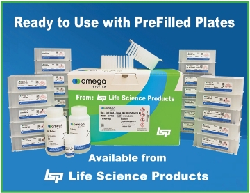 Picture of OMEGA Bio-tek Mag-Bind Blood & Tissue DNA HDQ Prefilled 96 Deep Well Plate Prep Kit, 4 x 96 preps/kit