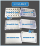 Picture of LifeLINE™ Polypropylene Plates (Shown with Lids)