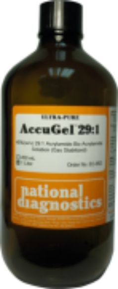 Picture of National Diagnostics - AccuGel 29:1 Solution, 40%, 1 liter