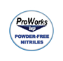 Picture of Blue, Violet, or Black - ProWorks® Powder-Free Nitrile Gloves