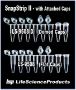 Picture of OmniSEAL  & Optimum PCR 0.1ml and 0.2ml Tubes - Strip Tubes & Caps, Croc-Strips, Attached Caps, SnapStrip II, & UltraFlux-i Brands