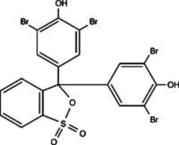 Picture of Bromophenol Blue, 10 gram bottle