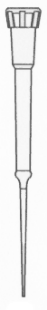 Picture of Sterile, Ultra-Micro Gel-Load SelecTips™ 10µl, Fits Eppendorf Ultra-Micro 10ul, & other 10ul positive displacement pipèttors, 5x204/pack, 1020/pack