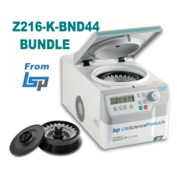 Picture of Hermle Z216-K-BND44 BUNDLE - Includes Z216-MK Refrigerated Microcentrifuge with 44-place rotor (Z216-4420)