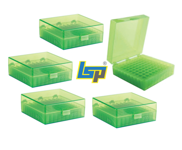 Picture of Green 5-pack, 100-place StorRack HingeTop Style Lid