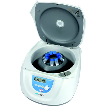 Picture of SCILOGEX SCI412 Clinical Centrifuge, 1.5ml-15mL capacity, 300-4500rpm (RCF 2490xg)