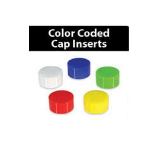 Picture of Cap Inserts for OPTIMUM  Cryo·Vials, ASSORTED 5-Colors, 500/pack