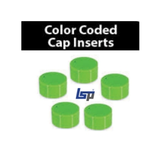 Picture of Cap Inserts for OPTIMUM  Cryo·Vials, GREEN Color, 500/pack