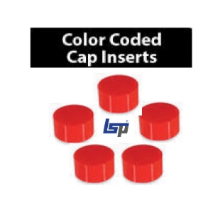 Picture of Cap Inserts for OPTIMUM  Cryo·Vials, RED Color, 500/pack