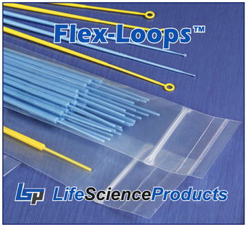 Picture of Flex-Loops™ - Sterile Inoculation Loop with Needle, Flexible Polystyrene