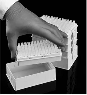 Picture of Non-Sterile, 250µL (200µL) Biomek® FX ROBO-Tips™, Refillable Racks, 50x96/case (4800 tips/case)