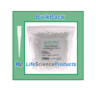 Picture of 200µL Low Retention Pipettè Tips, Bulk, Non-sterile, 5x1000 (5000/case)