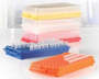 Picture of 96-Well Reversible Rack for 0.5ml & 1.5/2.0ml Microtubes, includes Lid, 5/pack