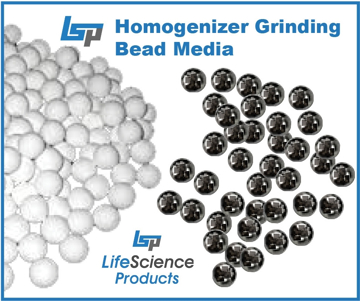 Picture of Zirconia (Ceramic) Beads, 2.3mm Diameter, 1lb bottle