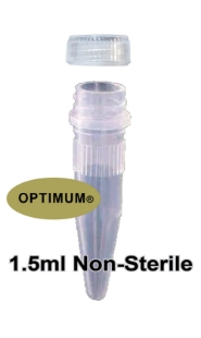 Picture of 1.5ml, Non-STERILE, Conical Bottom, Standard Screw-Cap with O'ring,  DoublePack (2x500/Pack) 1000/pack