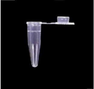 Picture of PCR Single Tubes - 0.2ml Thin Wall with Flat Caps, Natural