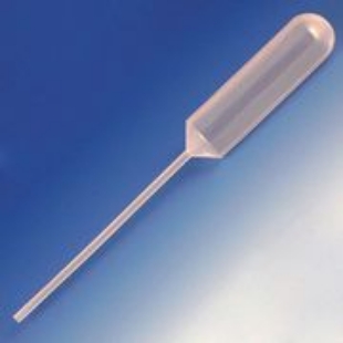 Picture of Non-Sterile, 15ml Dispòsable Transfèr Pipèts with Narrow Stem, X-Length 15.5cmL, 8ml draw,, 250/pack