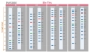 Picture of PM5000, (2x250µl) ExcèlBand™ 9-180 kDa, 13 Prestained Protèin Laddèr, 3 color Regular Range, 100 loads