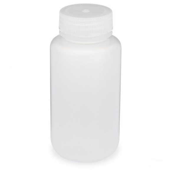 Picture of 250ml Bottles, Wide Mouth Round, PP with PP Closure, 12/Pack, 72/Case