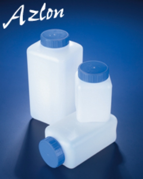 Picture of 500ml, Graduated Rectangular Bottles, Light-Weight HDPE, 10/case