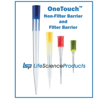 Picture of OneTouch™ Soft Seal Pipet Tips, Filter Barrier and Non-Filtered (5 packs/case)