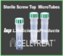 Picture of CELLTREAT - Sterile & Non-Sterile ScrewCap Microcentrifuge Tubes