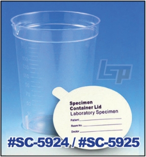 Picture of NON-STERILE, 6.5oz Collection Container, Paper Lid, PS, 500/case