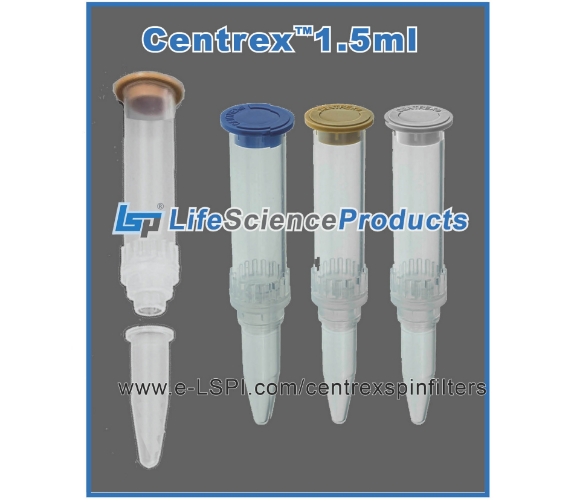 Picture of CENTRÉX Sterile 1.5ml Centrifugè Filtèr, 0.2µm Nylon membrane, 50/pack