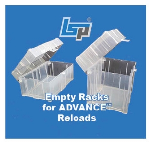 Picture of Empty Hinged Rack for 10µl, 200µl, and 300µl Pipet Tip Advance™ Platinum Reloads, 1 each