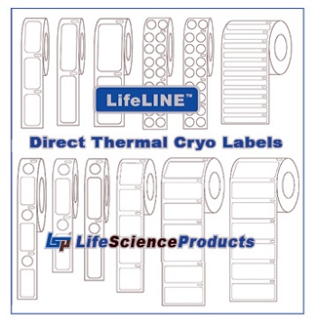 Picture of  LifeLINE Brand - Direct Thermal Cryo Labels