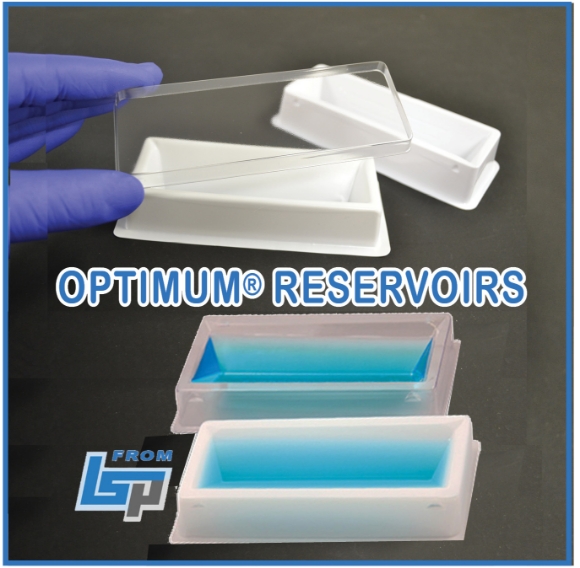 Picture of OPTIMUM® Disposable Reservoir Basins, Available in Polystryene (PS) and PolyVinyl (PVC)