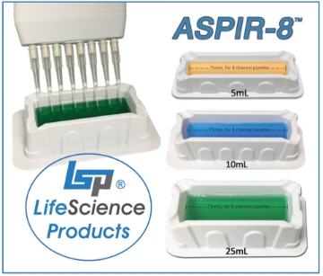 Picture of ASPIR-8™ 8 Channel Reagent Reservoirs - 5ml, 10ml, or 25ml