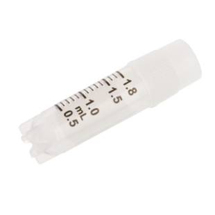 Picture of CELLTREAT Freeze Cryo·Vials 1.8mL External Thread Self-Standing, Sterile 5x100/case, 500/cae