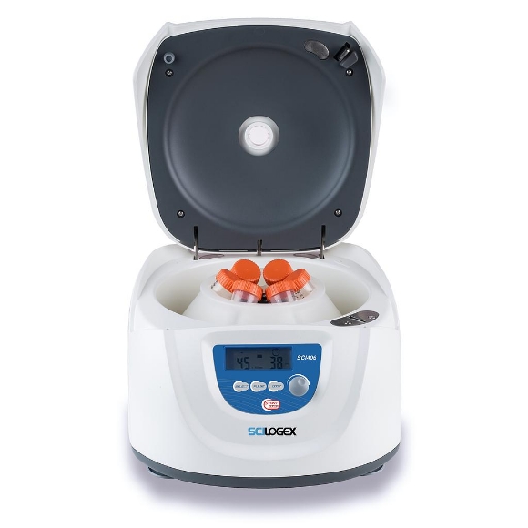 Picture of SCILOGEX SCI406 Clinical Centrifuge, 6 x 50ml, 6 x 15ml, 2 x 50ml, 2 x 15ml rotor, 300-4000rpm